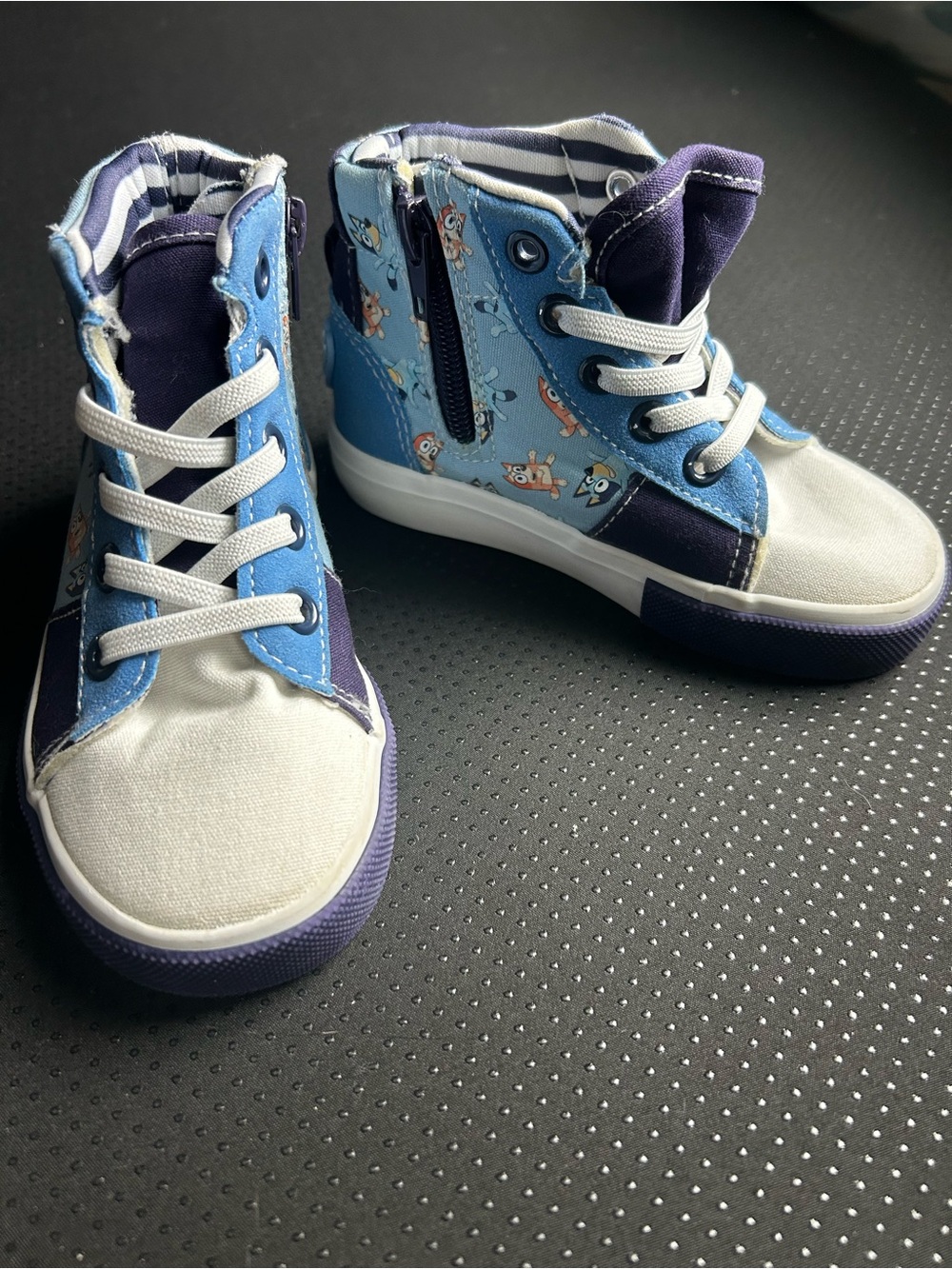 Toddler Bluey High-Top Canvas Sneakers